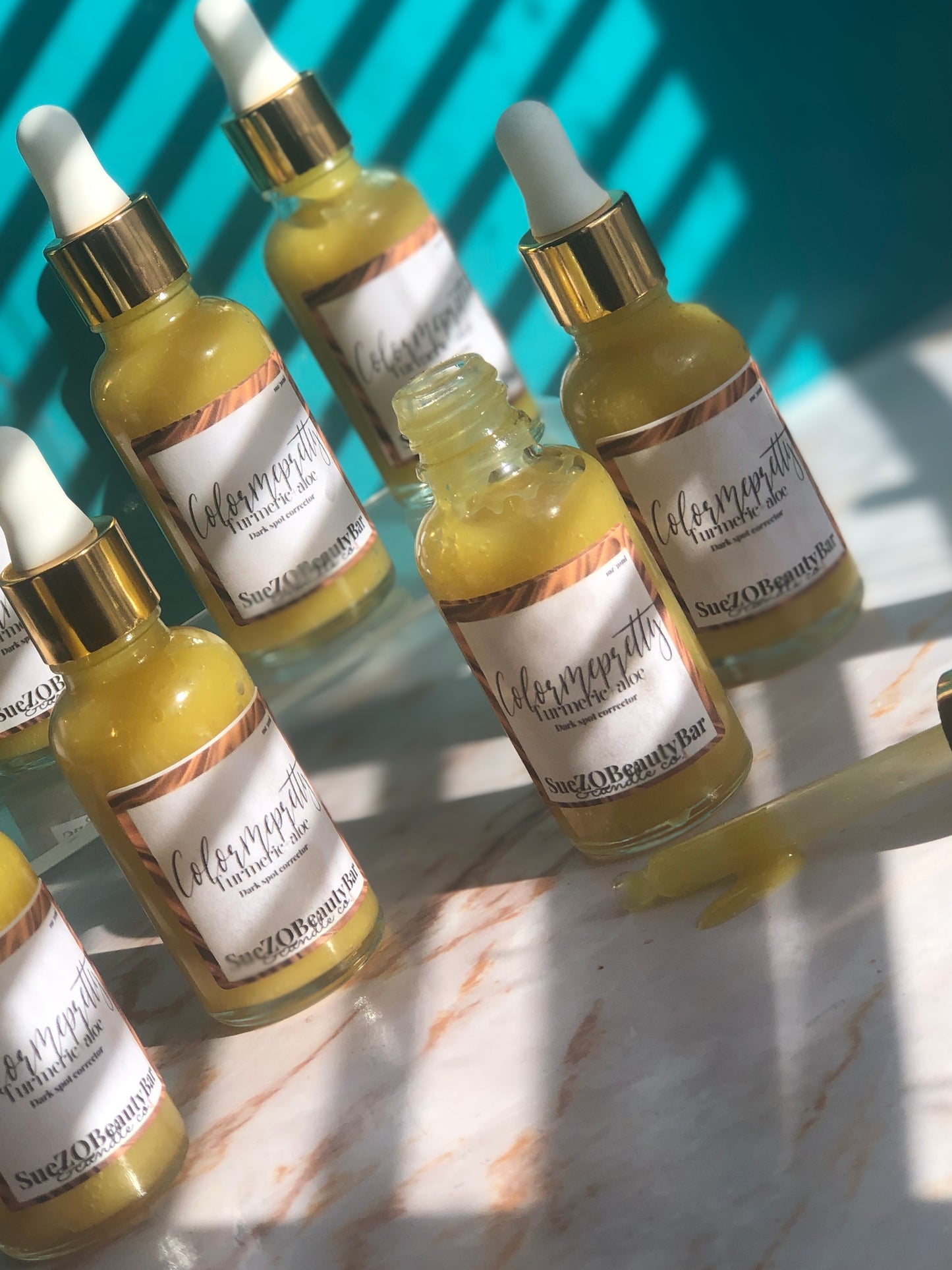 Turmeric +Aloe Dark Spot Corrector.