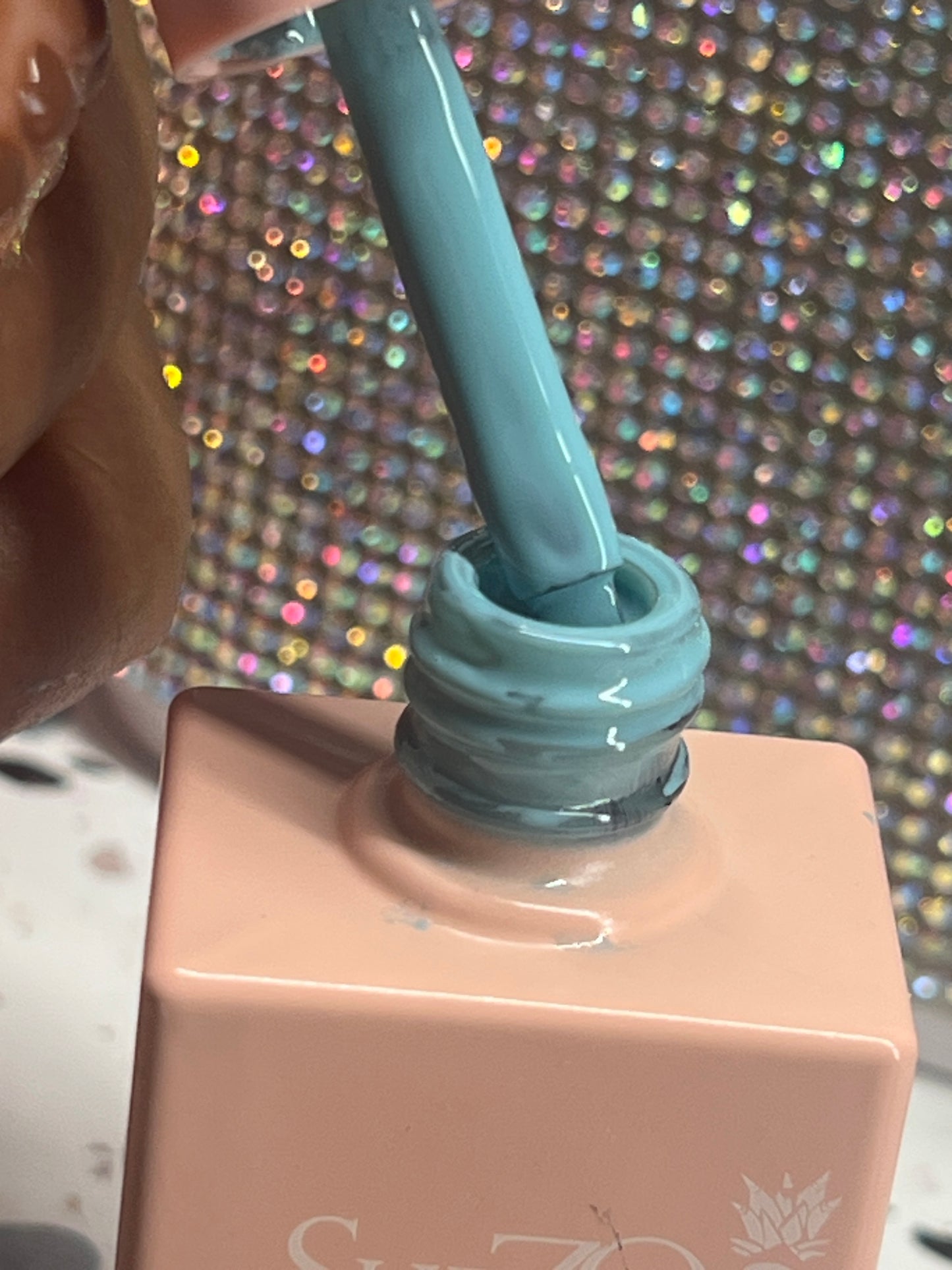 Gel polish set.