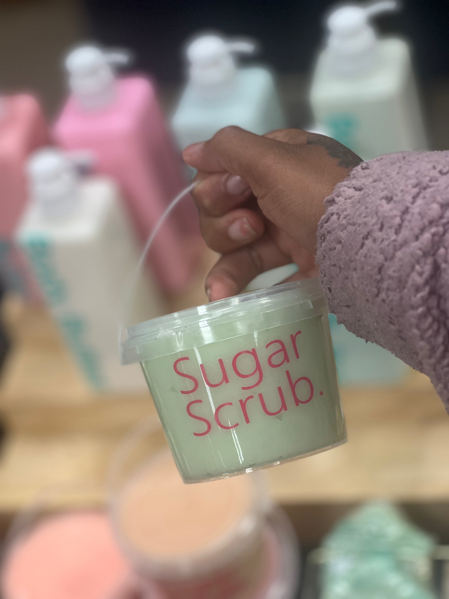 Sugar Scrubs.