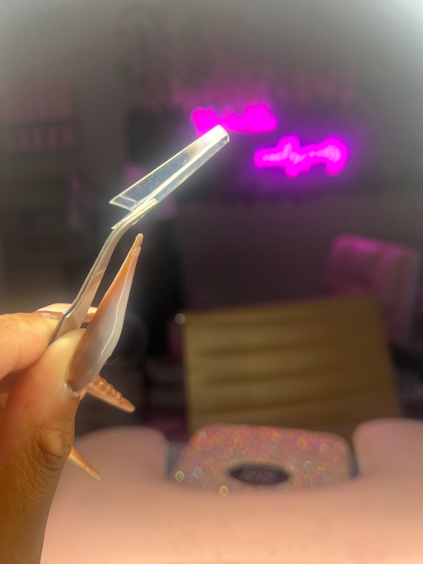 Nail tips.