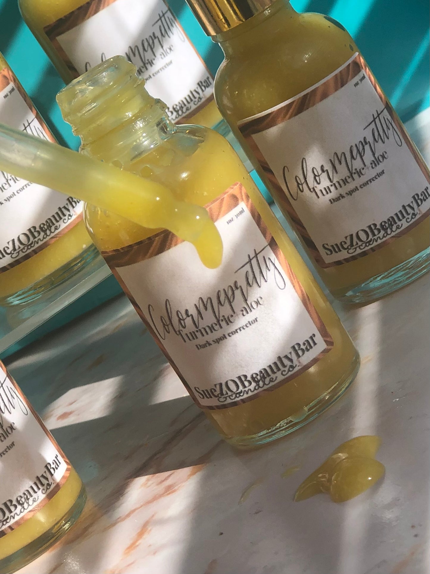 Turmeric +Aloe Dark Spot Corrector.
