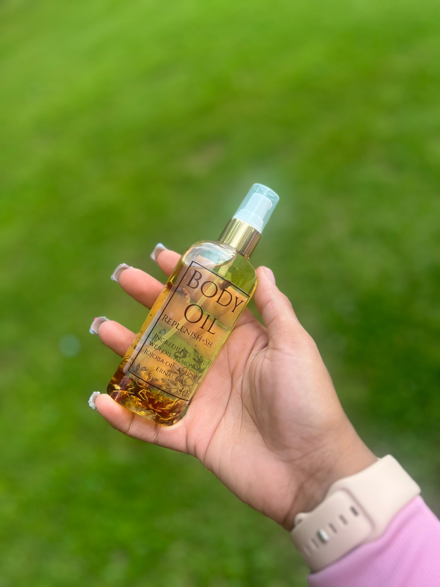 Body oils.