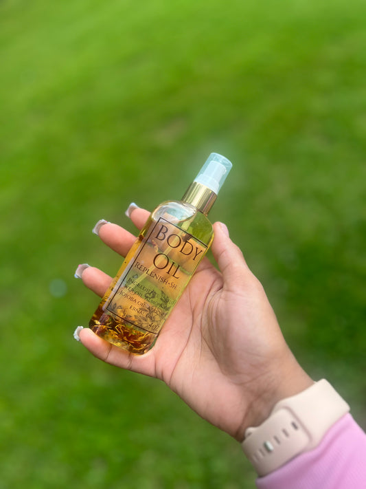 Body oils.