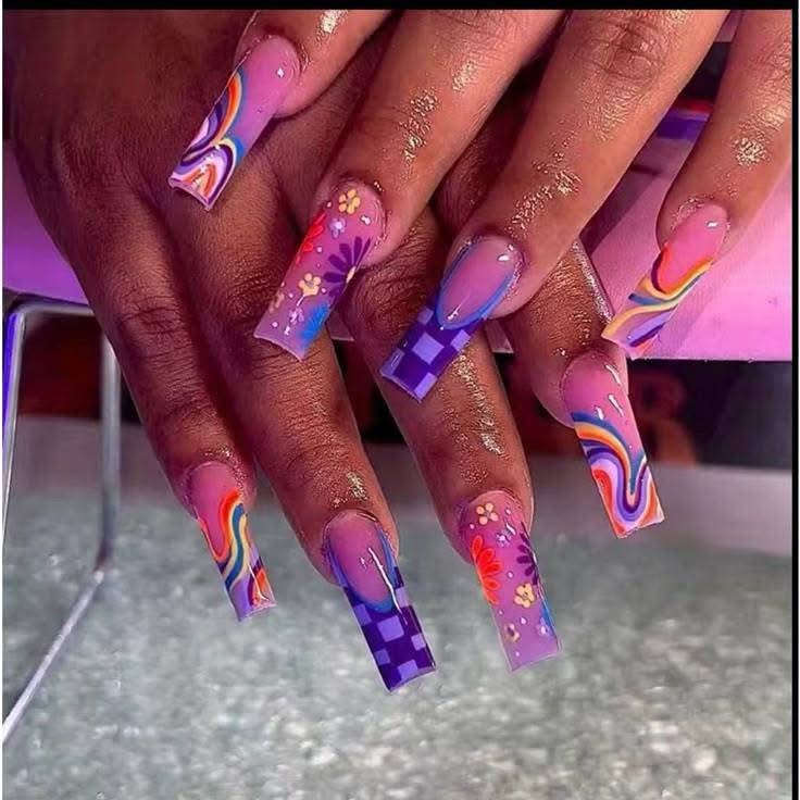 Gel polish set.