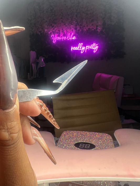 Nail tips.