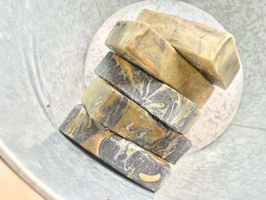 Moringa+Tumeric+Charcoal soap