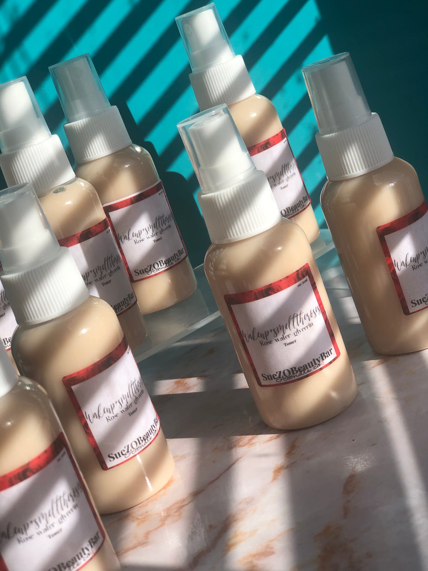 Rosewater + Glycerin Toner.